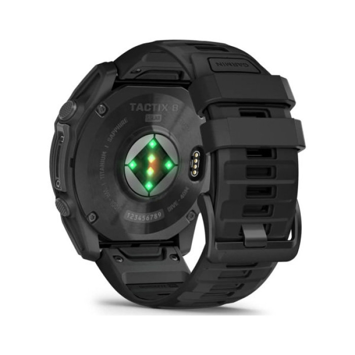 Смарт-годинник Garmin Tactix 8 Standard, Solar 51mm, GPS смарт-годинник (010-03407-01)