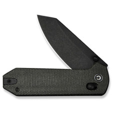 Ніж Civivi Yonder, Black Micarta, Darkwash (C23073B-1)