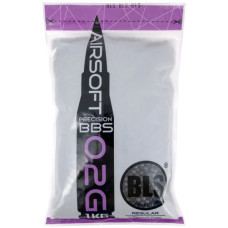 Страйкбольні кульки BLS Precision Black 6 мм 0,2 г 1 кг Black (1928.00.01)
