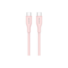 Дата кабель USB-C to USB-C 1.0m CC60SC10 60W Silicon Pink Sand Canyon (CNS-CC60SC10PS)