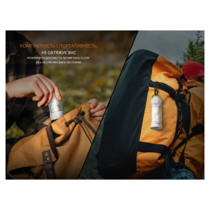 Ліхтар Fenix CL22R темно-зелений (CL22RGR)