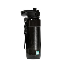 Пляшка для води Line Art Lens 600 мл чорний (60014418LA-01)