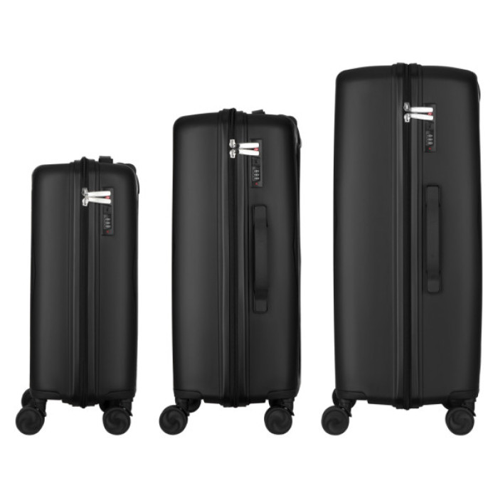 Набір валіз 2E M7979 (L+M+S) чорний (2E-PP-M7979-SET3-BK)