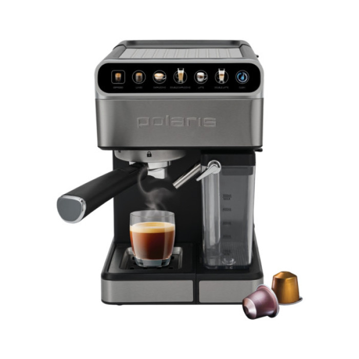 Ріжкова кавоварка еспресо Polaris PCM 1575 WIFI IQ Home
