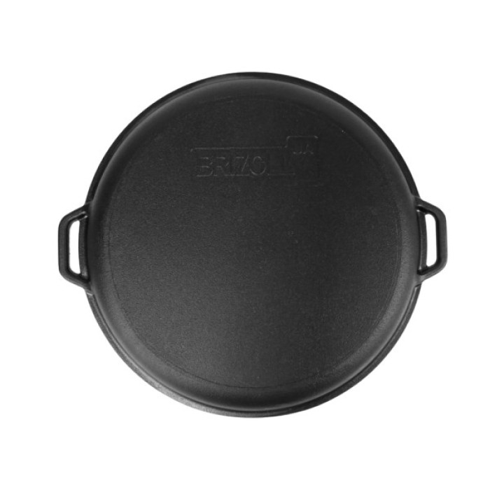 Котел туристичний Brizoll чавунний азіатський з кришкою-сковородою 8 л (KA08-2)