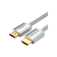 Кабель мультимедійний HDMI M to HDMI M 3.0m V2.0 4K60Hz silver Vention (AABII)