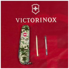 Ніж Victorinox Climber Army Піксель + Лого (1.3703.3_W3941p)