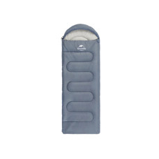 Спальний мішок Naturehike Y150L NH21MSD08 правий, сіро-блакитний (6975641888741)