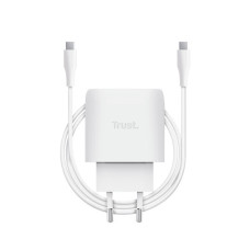Зарядний пристрій Trust USB-C 45W GaN PD/PPS white (25522_TRUST)