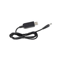 Кабель живлення USB to DC 5.5x2.1mm 12V 1.0m Value (S1016)