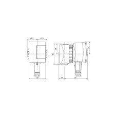 Циркуляційний насос Wilo Star-Z Nova, 1/2", 10 бар, 84 мм, 5 Вт, 230V (4132760)
