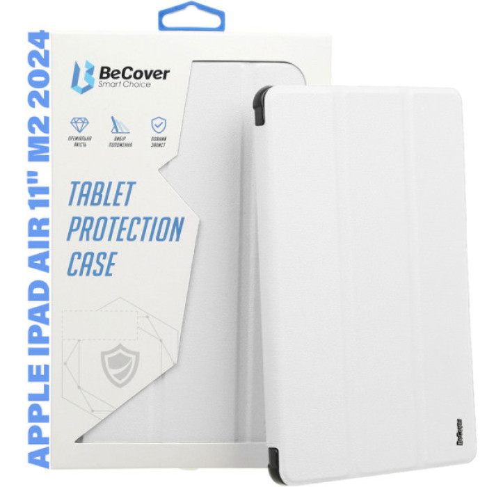 Чохол до планшета BeCover Smart Case Apple iPad Air 11" M2/M3 (2024/2025) White (711597)