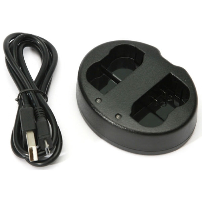 Зарядний пристрій для фото PowerPlant Canon Dual LP-E8 (DV00DV3255)