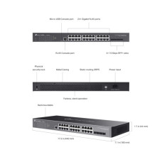 Комутатор мережевий TP-Link SG3428X