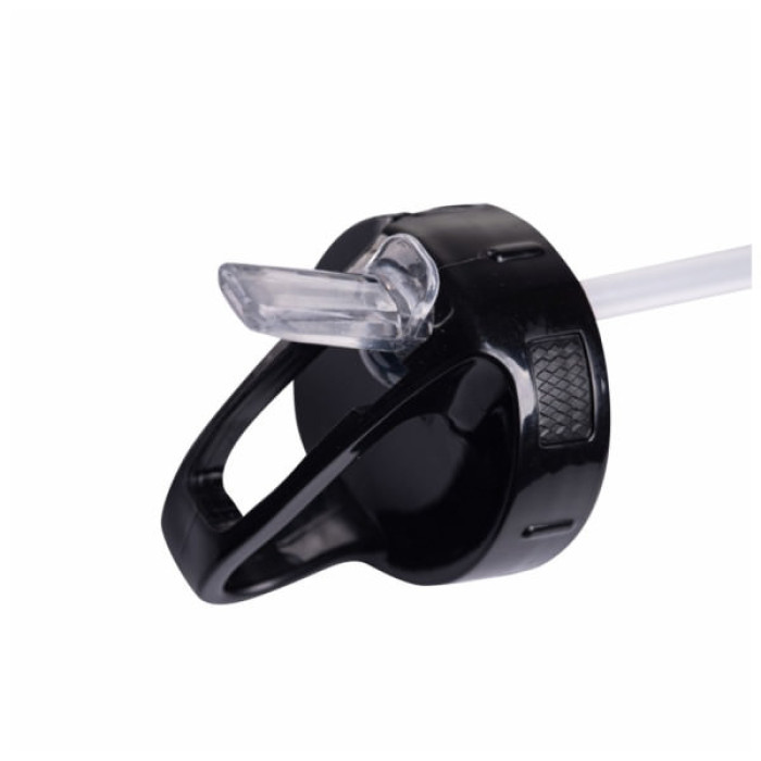 Пляшка для води Line Art Frontera сталева 750 мл чорна (60013322LA-01)