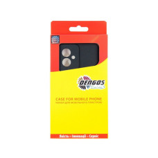 Чохол до мобільного телефона Dengos Carbon Motorola G55 Black (DG-TPU-CRBN-248)