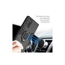 Чохол до мобільного телефона ColorWay AntiShock Magnet Ring Xiaomi Redmi 13C Blue (CW-CAMRXR13C-DB)