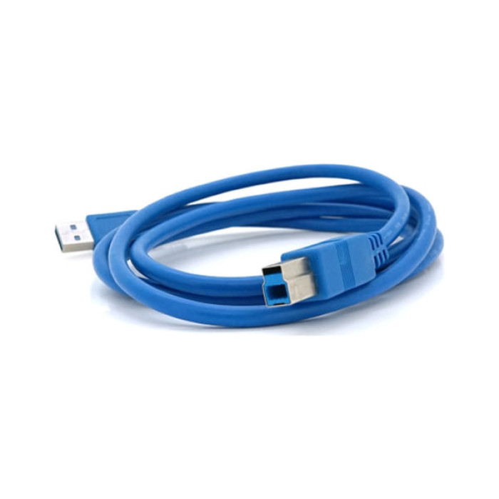 Кабель для принтера USB 3.0 AM/BM 1.5m blue Voltronic (YT-3.0AM\BM-1.5BL)