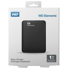 Зовнішній жорсткий диск 2.5" 1TB WD (WDBUZG0010BBK-WESN)