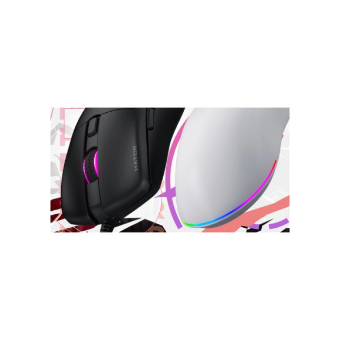 Мишка Hator Pulsar 3 USB White (HTM611)