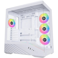 Корпус для ПК Lian Li V100R case with pre-installed four 120mm RGB PWM fan, White (G99.V100RW.01)