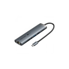 Концентратор Vention USB-C 9-in-1 HDMI 60Hz + 2xUSB 3.0 + RJ45 + SD/TF + 3.5mm + PD 100W (TGVHB)