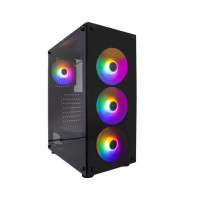 Корпус 1stPlayer V3-B-BK-4F1