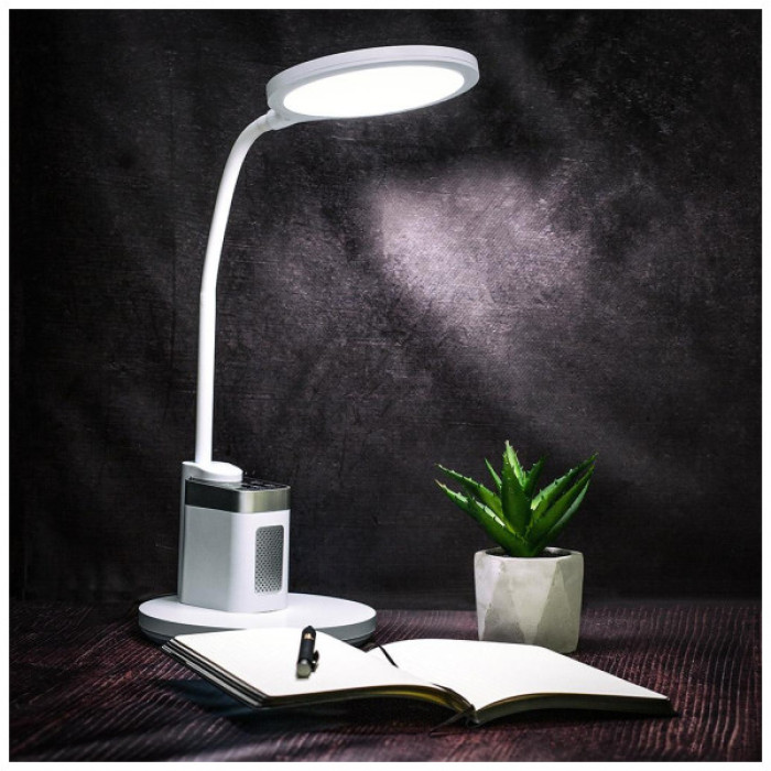 Настільна лампа Mealux DL-420 (BL-1136B White)