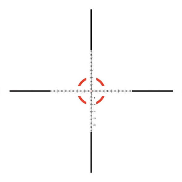 Оптичний приціл Trijicon Credo 1-8x28 Red/Green MRAD Segmented Circle (CR828-C-2900032)