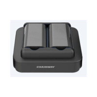 Зарядний пристрій для акумуляторів ТЗД Chainway 2-х слотовий для пістолетної рукоятки С66 (CRD-C66-PBC)