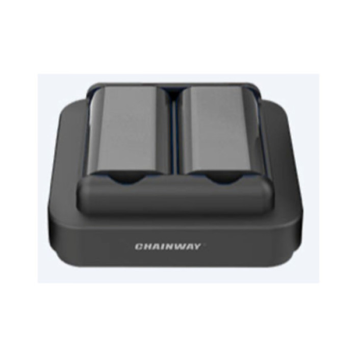 Зарядний пристрій для акумуляторів ТЗД Chainway 2-х слотовий для пістолетної рукоятки С66 (CRD-C66-PBC)