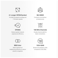 Точка доступу Wi-Fi Mercusys HALO-H80X-3-PACK