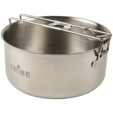Котел туристичний Tribe Tourist Pot 0,9 л сталевий (T-FH-0007-metal)