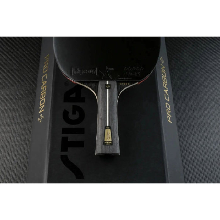 Ракетка для настільного тенісу Stiga Pro Carbon Plus 5 Star FL (1215-2820-01) (931105)