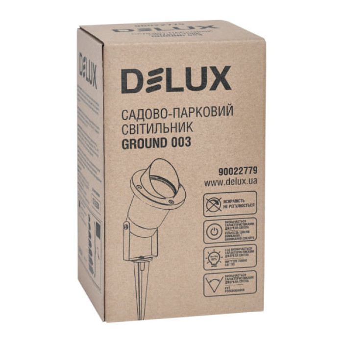 Світильник Delux GROUND 003 GU5,3 230V IP64 (90022779)