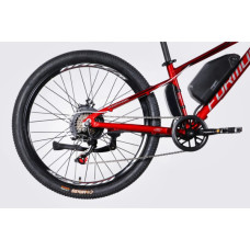 Електровелосипед Formula 26" eMOTION DD FR рама-13" 36B 10А*г 500Вт 2026 червоно-сріблястий (ELB-FR-26-153)