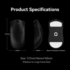 Мишка ATK Blazing Sky X1 Ultimate Wireless/USB White (ATK-X1-ULTI-WHT)