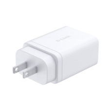 Зарядний пристрій D-Link 2xUSB-C + 1xUSB-A 65W GaN white (DCP-651)