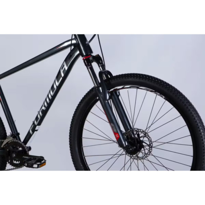 Велосипед Formula 29" THOR DD рама-21" AL 2026 чорний зі сріблястим (OPS-FR-29-432)