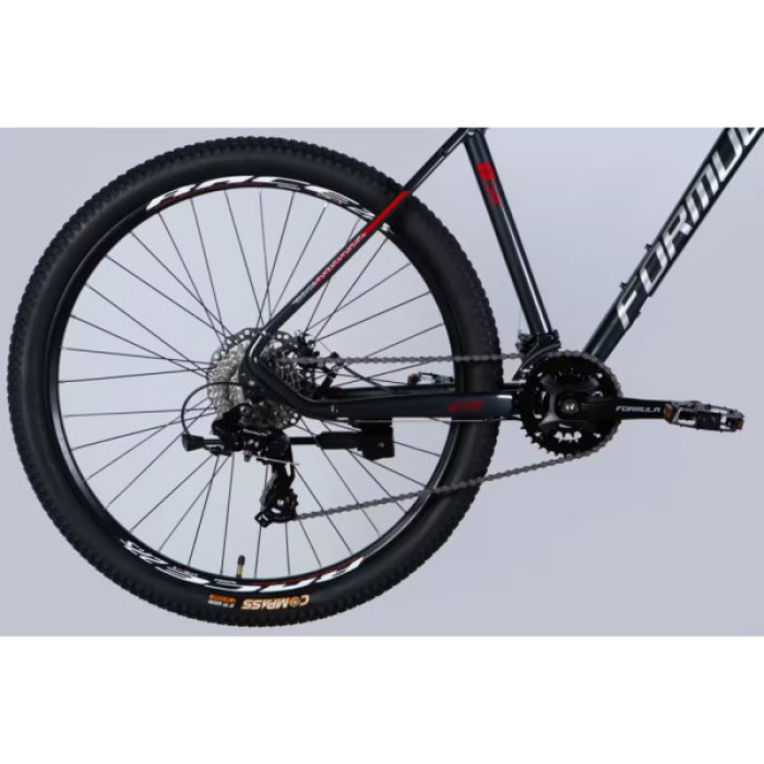 Велосипед Formula 29" THOR DD рама-21" AL 2026 чорний зі сріблястим (OPS-FR-29-432)