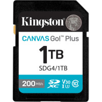Карта пам'яті Kingston 1TB SDXC сlass 10 UHS-I U3 V30 Canvas Go Plus G4 (SDG4/1TB)