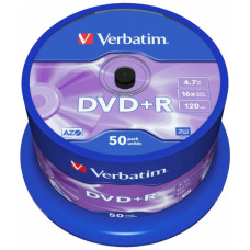 Диск DVD Verbatim 4.7Gb 16X CakeBox 50 шт (43550)