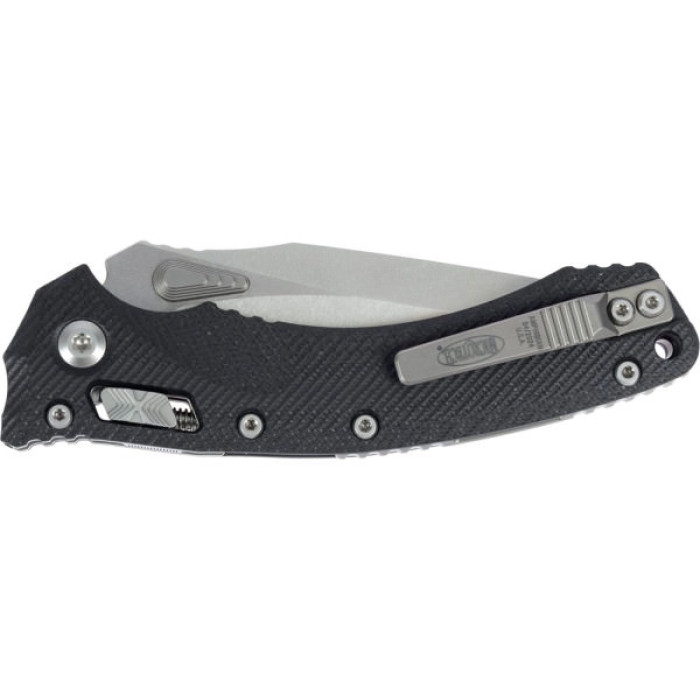 Ніж Microtech Amphibian Stonewash Black (137RL-10FLGTBK)