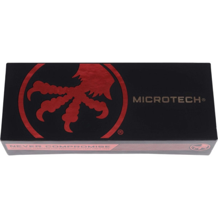 Ніж Microtech Amphibian Stonewash Black (137RL-10FLGTBK)