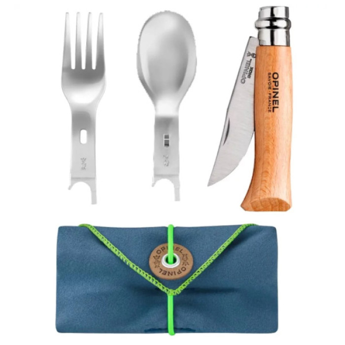 Ніж Opinel 8 VRI Inox Picnic+ (002500)