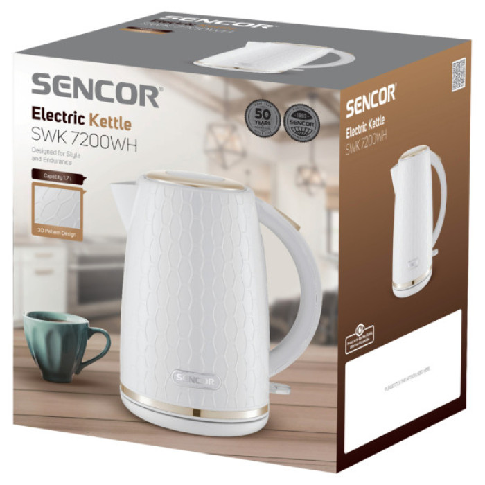 Електрочайник Sencor SWK 7200WH