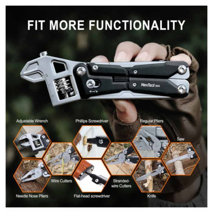 Мультитул NexTool Wrench W4 (NE20362A)