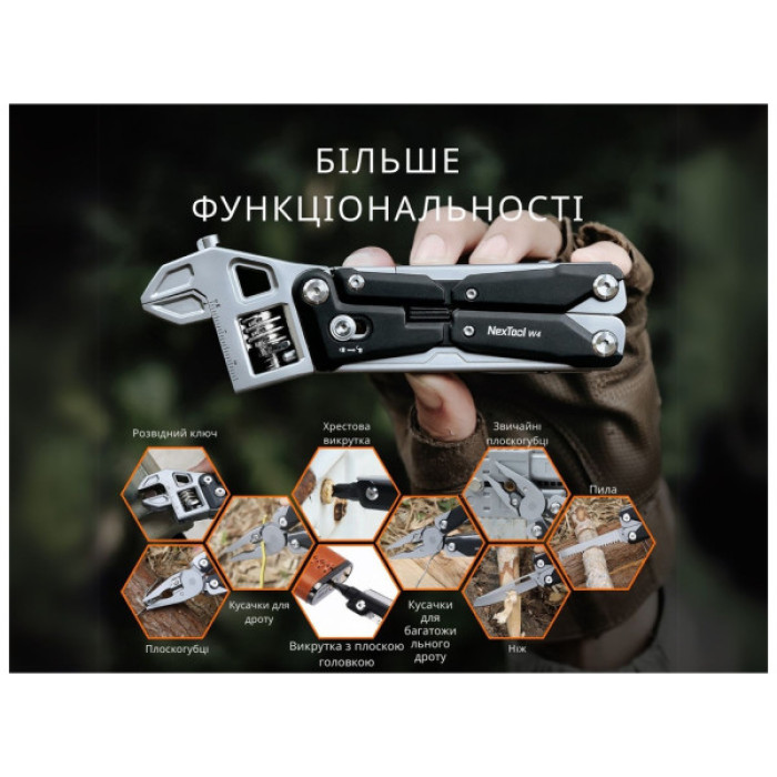 Мультитул NexTool Wrench W4 (NE20362A)