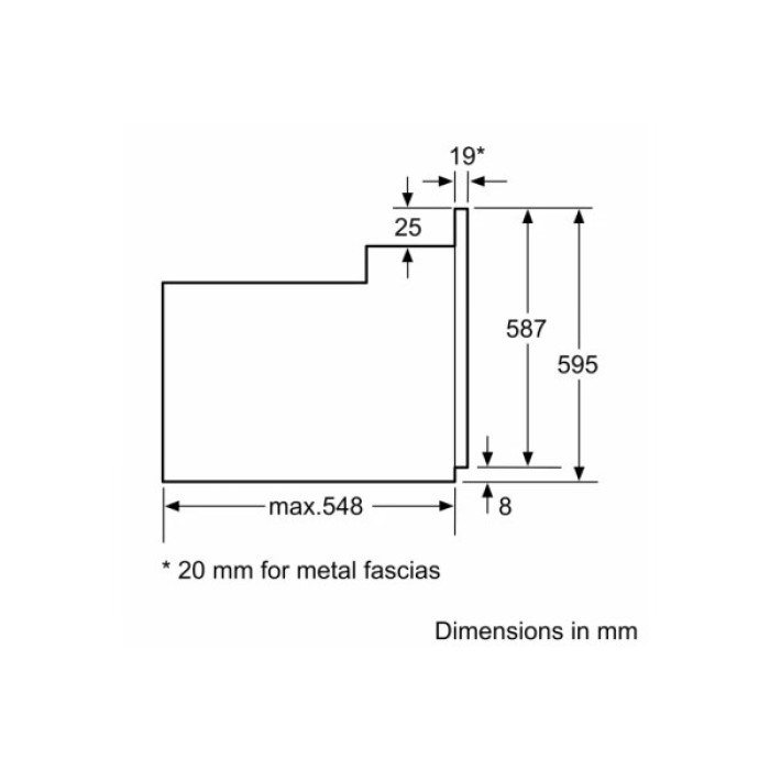 Духова шафа Bosch HBF 512 BB1T (HBF512BB1T)