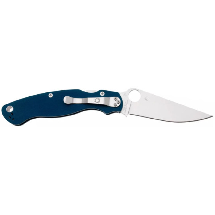Ніж Spyderco Military 2 CPM SPY27 G-10 Cobalt Blue (C36GPCBL2)